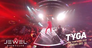 Celebrate New Year's Eve in Las Vegas with Tyga performing LIVE at JEWEL Nightclub. All tickets come with a 2-hour open bar. Get yours now before the price increases! | JEWEL Nightclub