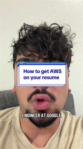 How to get AWS on your resume #computerscience #college #internship #resume #highschool