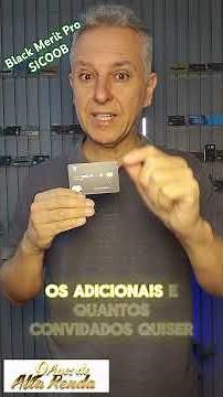 💳Sicoob Mastercard Black Merit Pro! Is it still worth keeping or applying for this Credit Card?✈️