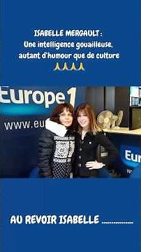 Hommage à Isabelle Mergault 🤍