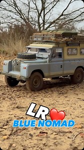 Scale Rc Land Rover Series Trophy Blue Nomad Off Road Expedition Boom Racing BRX02 4x4 Off Road Rc Adventure Sponsor content @monsterhopups #rcscale #rc #offroad #rc4x4 #brx02 | Maxee RC
