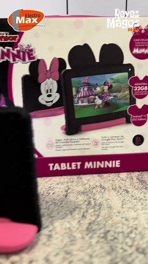 🎈📱 ¡La tablet Multilaser con diseño de Minnie Mouse es diversión y aprendizaje en un solo dispositivo! 🌟✨ #tablet #infantil #multilaser #minnie #divertida #reyesmagos