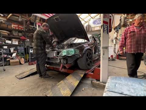 D3 NASCAR engine Falcon start up