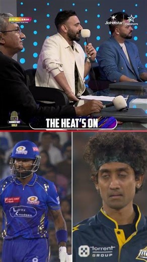 Comm Box reacts to Hardik Pandya & Sai Kishore's face-off! | #IPLonJioStar