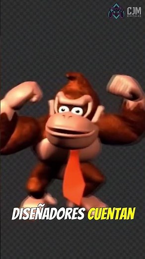 This is how the 3D model of Donkey Kong was created