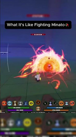 Minato's Speed Was Broken... #roblox #shindolife #naruto