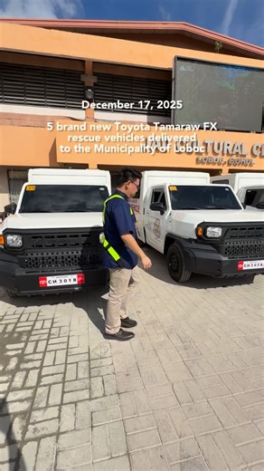 5 brand new Tamaraw FX Gas M/T rescue units safely delivered! DAGHAN SALAMAT, MUNICIPALITY OF LOBOC! ❤️#lateupload To everyone still dreaming of the first (or next) Toyota, let’s turn that dream into reality. I’m just one message away! 📌 SEAN PHILIPPE LIM TAN 🚗 Toyota Tagbilaran – Marketing Professional 📞 0969 120 5088 📧 sean.tan@toyotatagbilaran.ph ✅ Apply easily through our online Autoloan form: https://forms.gle/oza6mMtFA96cM9Vj6 TO GOD BE THE GLORY! 🙌 | Sean Philippe Lim Tan