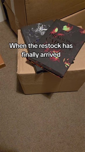 Watch this space, the books are here and we'll be unboxing them live. Join us? #booktok #unboxing #specialeditionbooks