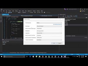.NET OpenCover with Visual studio