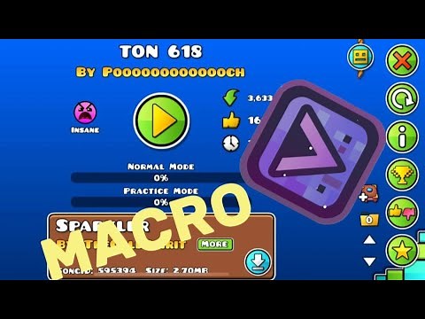 |Ton 618|Macro|Download Link|XDbot|Geometry Dash