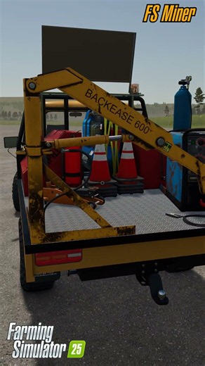 👷‍♂️ Checking the new Toyota HDJ79 Landcruiser 🚧#farmingsimulator25 #fs25 #fsminer