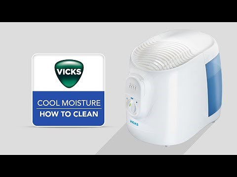 Vicks Filtered Cool Moisture Humidifier VEV320 - How to Clean