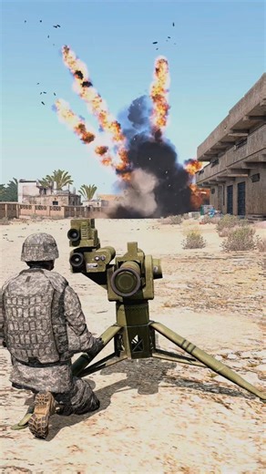 Perfect long range shot 🤯 | ARMA III #shorts #military #youtubeshorts