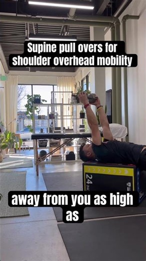 Supine Dumbell Pullovers