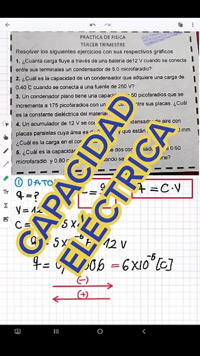 Capacidad Eléctrica y Condensadores: Aprende Física