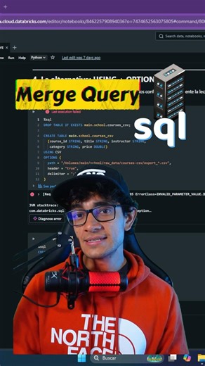 Merge query explicado en menos de 30 segundos. #sql #database #query #coding