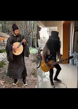 Black or White - Michael Jackson, Zhongruan, 中阮 and Guitar cover, Slash