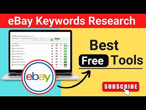Top 3 FREE Secret eBay KEYWORDS Research Tools for Title Optimization - SEO Tips for eBay Listings