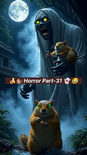 🍌🐿️ Horror Part-31 👻 😂💥 #shorts #shortsfeed #funny #usashorts #horror