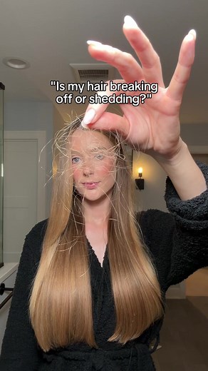 Identify Hair Breakage vs Shedding