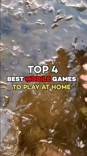 Top 4 Mobile Games To Play At Home 🏡