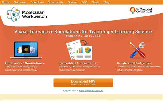 Molecular Workbench 建模软件使用分享