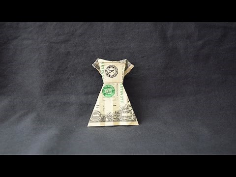 Money Origami Dress