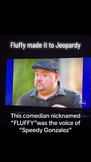 Fluffy was on #jeopardy #Gabrieliglesias #Funko #comedy #VW | Speedy Gonzalez Space Jam 2