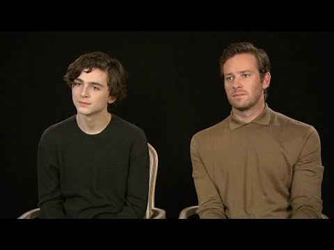 TIMOTHÉE CHALAMET and ARMIE HAMMER interview | CALL ME BY YOUR NAME (Entrevista)
