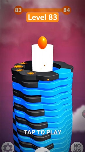 Stack The States Gameplay #stackball #gaming #shorts #viral