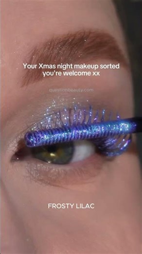 All I want for Christmas… is sparkly lashes ✨🎁⁠