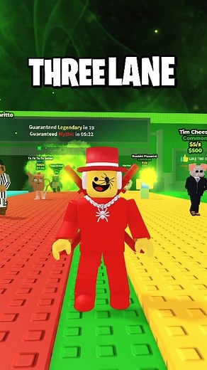 15K views · 116 reactions | Three lanes New event challenge with 10x luck for 1 hour! In Steal a brainrot #roblox #stealabrainrot #sammy | Sammy Roblox | Facebook