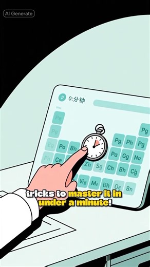 Periodic Table Tricks 💫 || #shorts #tricks #periodictable #trending #youtubeshorts #viral