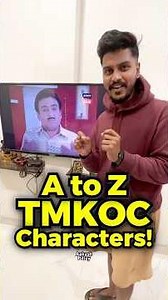 A to Z TMKOC Characters! 🧑‍🧑‍🧒‍🧒