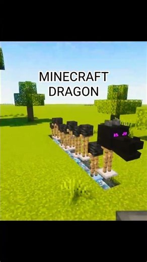 Minecraft : how to build the Ender Dragon ! #minecraft