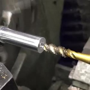 Power tapping for the mandrel cap Credit: IG User @kr_metalworks #machineshop #machining #metalworking | Practical Machinist