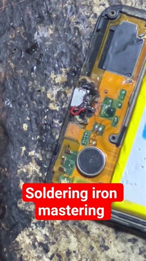 how to hold a soldering iron without your head shaking