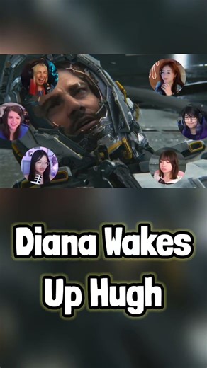 Diana Helps Hugh & Wakes Him Up 💓💕✨ #pragmata #capcom #gameplay #reactionmashup #gaming