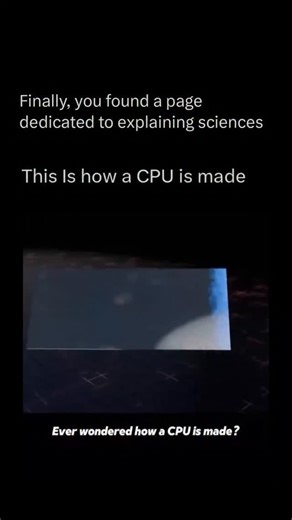 Explaining All Sciences | Follow @xplainingscience to learn everything about science, one post at a time 💣🧠 The central processing unit (CPU) is the brain of modern... | Instagram