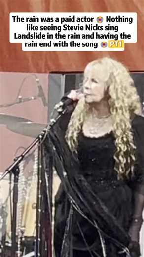 Stevie Nicks Landslide live at Jazz Fest — rain performance