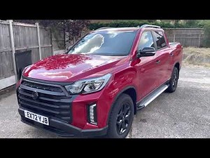 Explaining the features of the SsangYong Musso Q250 Saracen Auto 4x4 2022