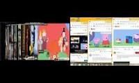 Mix of 2 videos from youtube : pingu outro 83 meets crossover