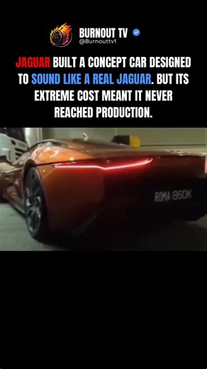 Jaguar Built a Car That Sounded Like a REAL Jaguar… #cars #shorts