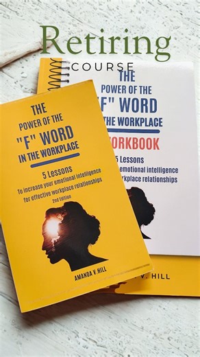 Amanda Hill on Instagram: "📣 Important Update 📣 I’m officially retiring my course for The Power of the "F" Word in the Workplace on the Thinkific platform. ⏳ This course will be taken down in the next 60 days — and right now, it’s FREE. If you’ve been meaning to take it, now is the time. Once it’s gone, it’s gone. Why? Because I’m making room to create a brand-new course aligned with my latest book, Don’t Take the Bait — launching Q2 👀🔥 ✨ Growth requires pruning. This is one of those moments
