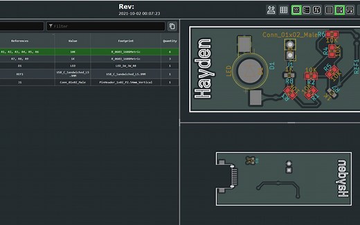 KICAD5.99插件之交互式BOM生成（InteractiveBom）