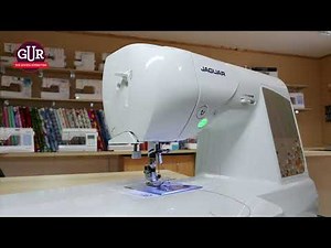 This is how easy it is to thread a Jaguar sewing machine!