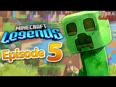 Minecraft Legends Gameplay Walkthrough Part 5 - Creeper Homestead!