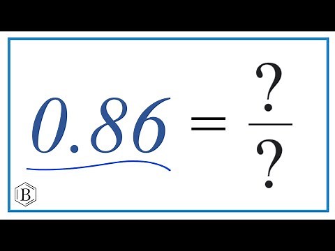 0.86 as a Fraction (simplified form)