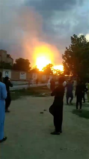 Fire Engulfs Hattar Labour Colony