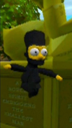 The Simpsons: Hit & Run, PS2 | Bart's Costumes and Their Origins (Level 2)